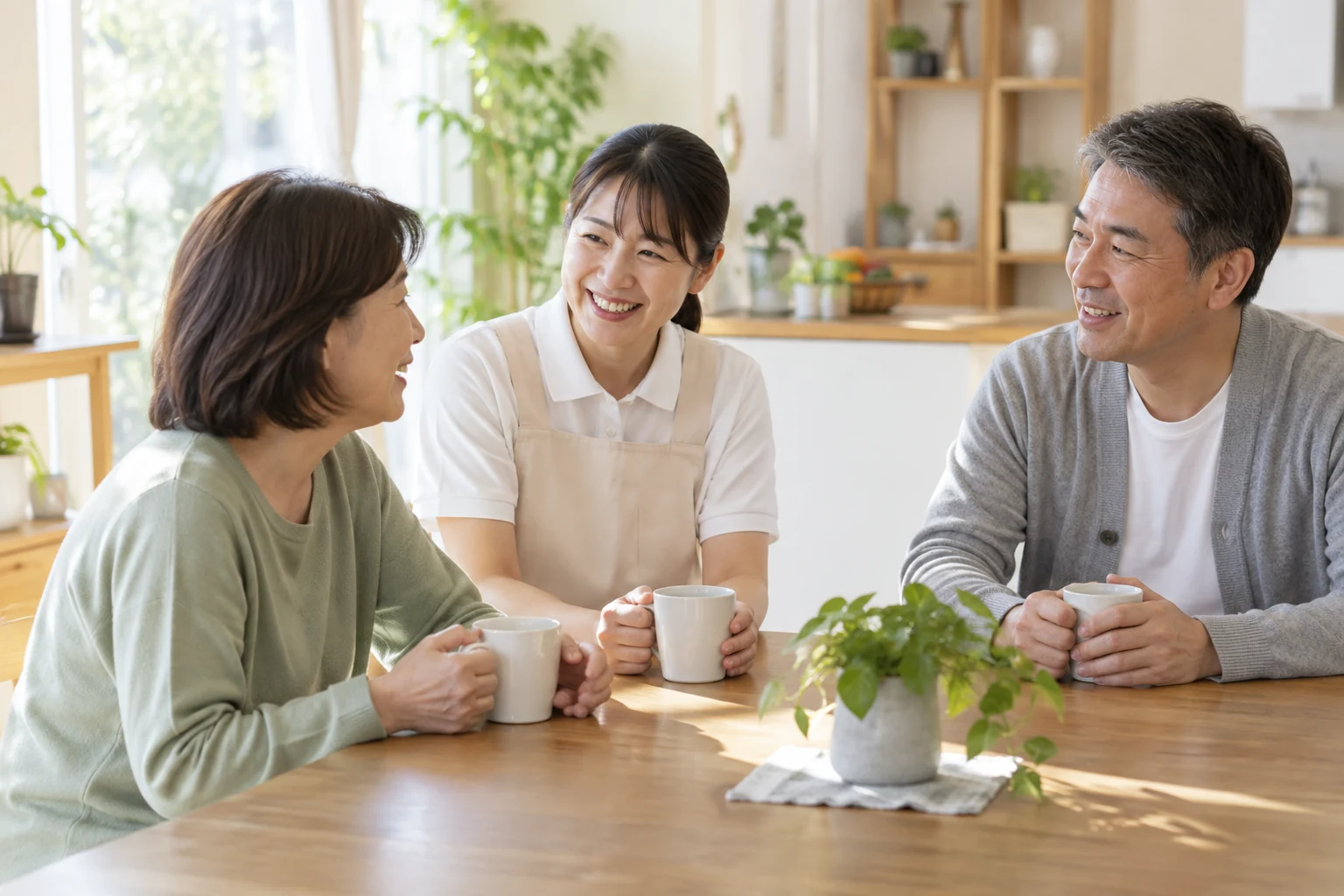 支援の様子のイメージ
