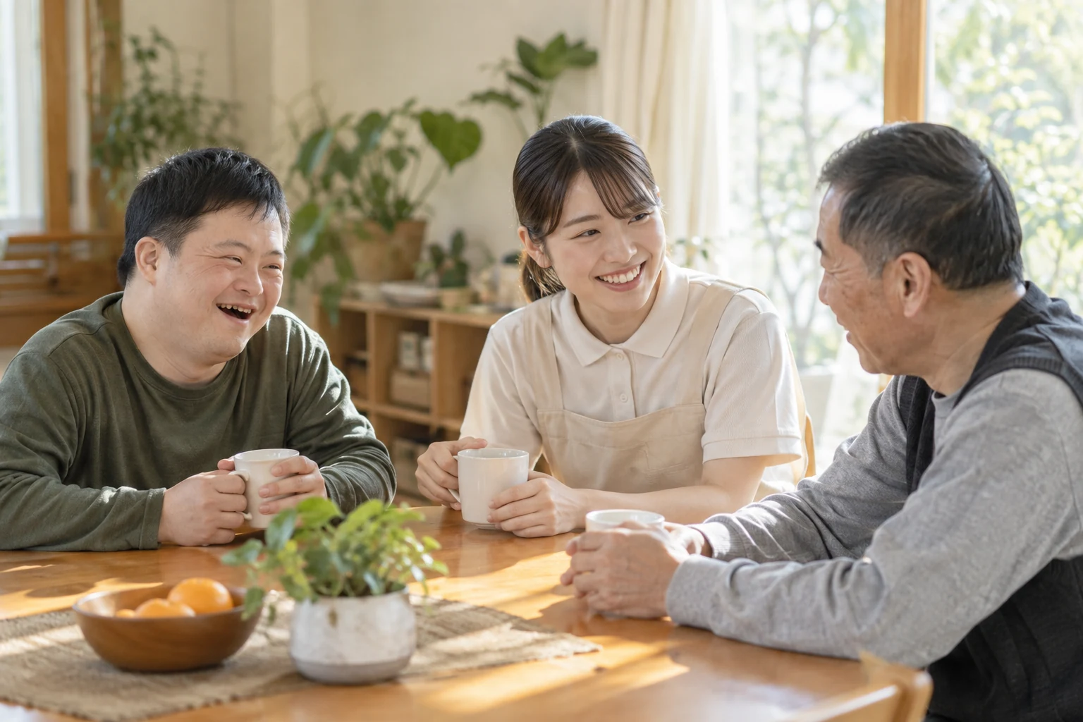 支援の様子のイメージ